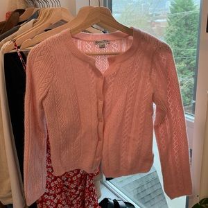 Pendleton wool cropped cardigan